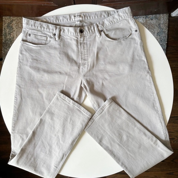 Todd Snyder Men’s Slim Fit 5 Pocket Jeans 36x34 Gray - Picture 1 of 11